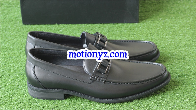 Men Brand Leather Shoes Black